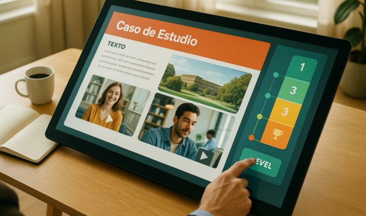 Cómo diseñar casos de estudio con multimedia interactiva