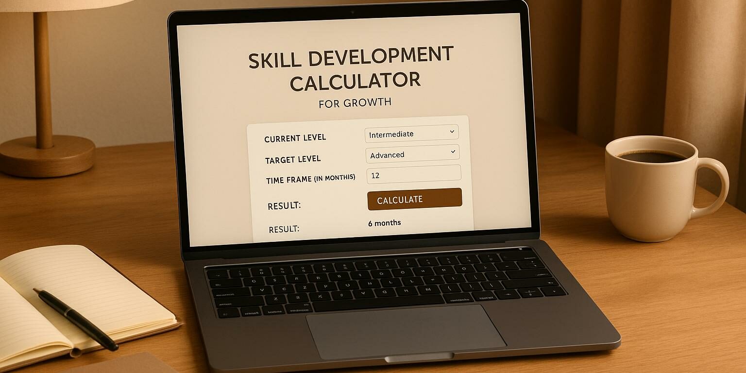 Skill Development Calculator for Growth
